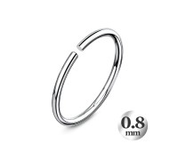 Circular Nose Rings NSKR-0-in (0.8mm)